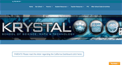 Desktop Screenshot of krystalschool.org
